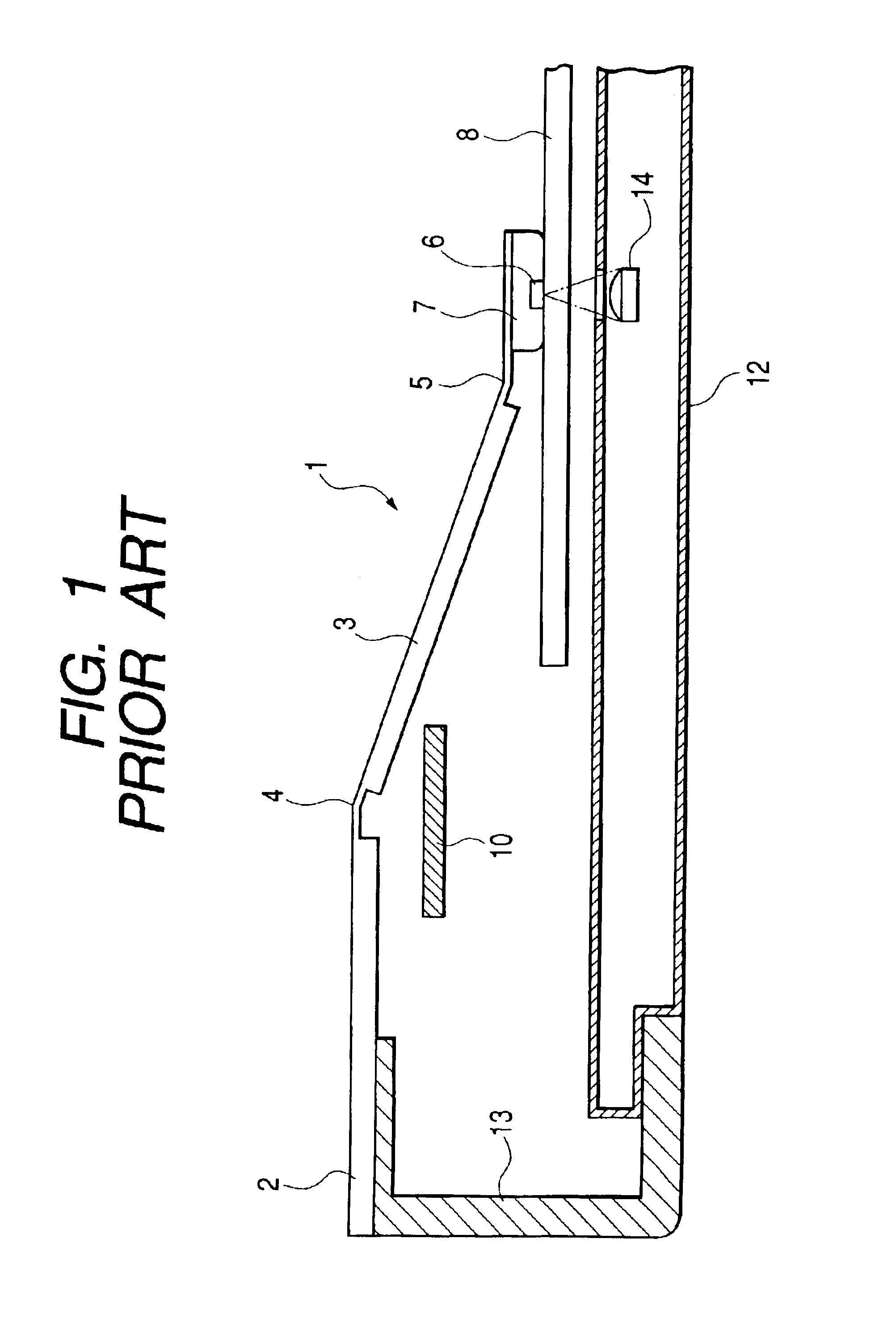 Magneto-optical recording apparatus having a magnetic head with a regulating member