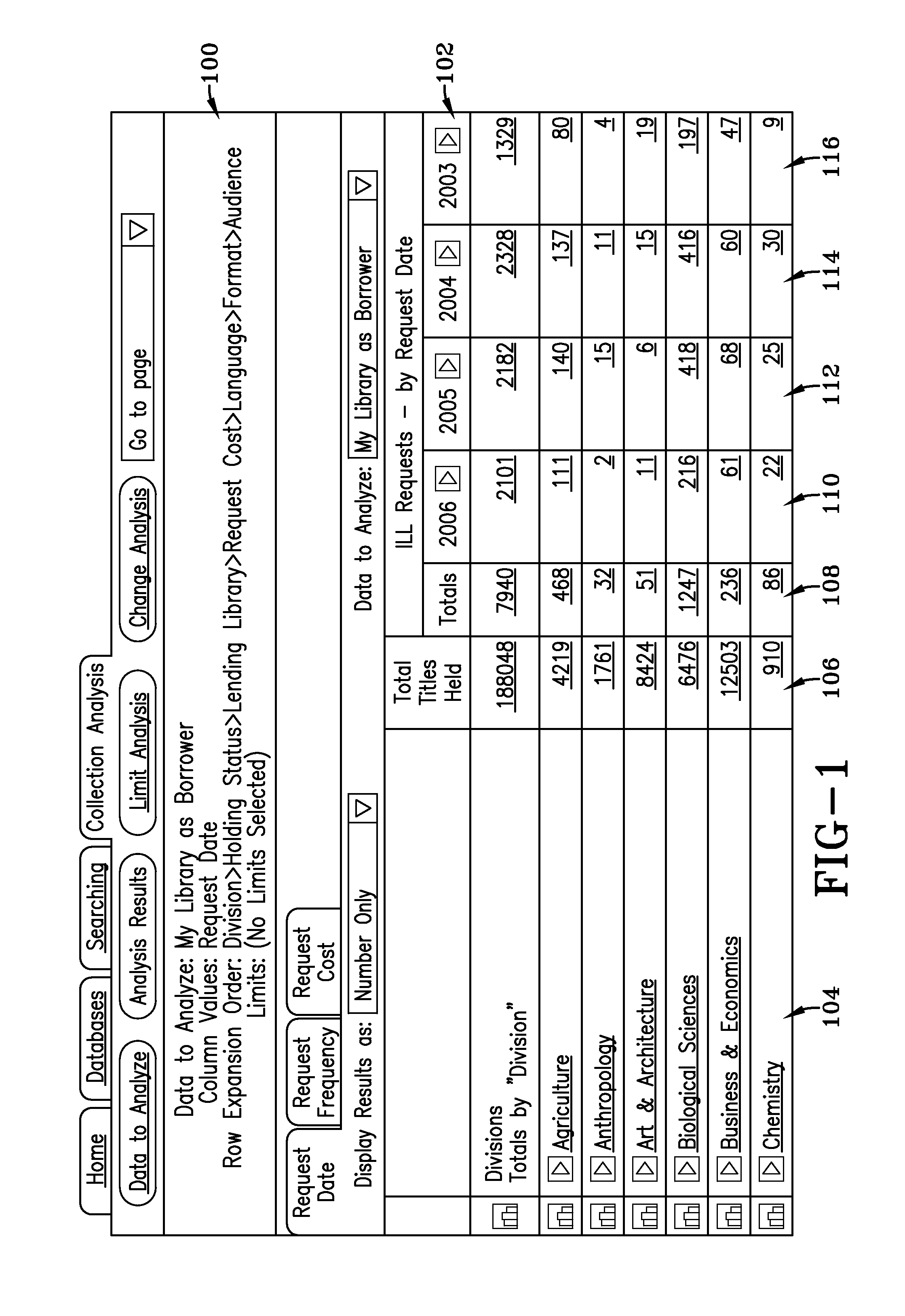 Computerized system and method for library collection analysis