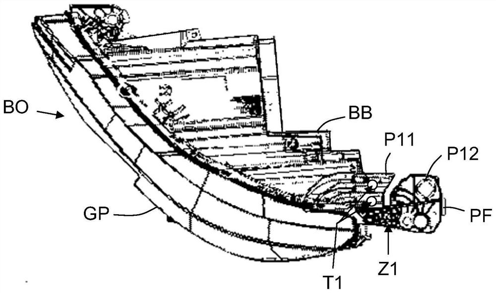 Repair device with sheltered walls for worn-out vehicle optical units