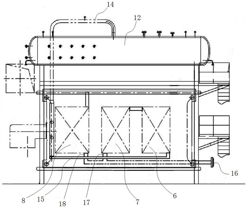 Gas-fired boiler and using method thereof