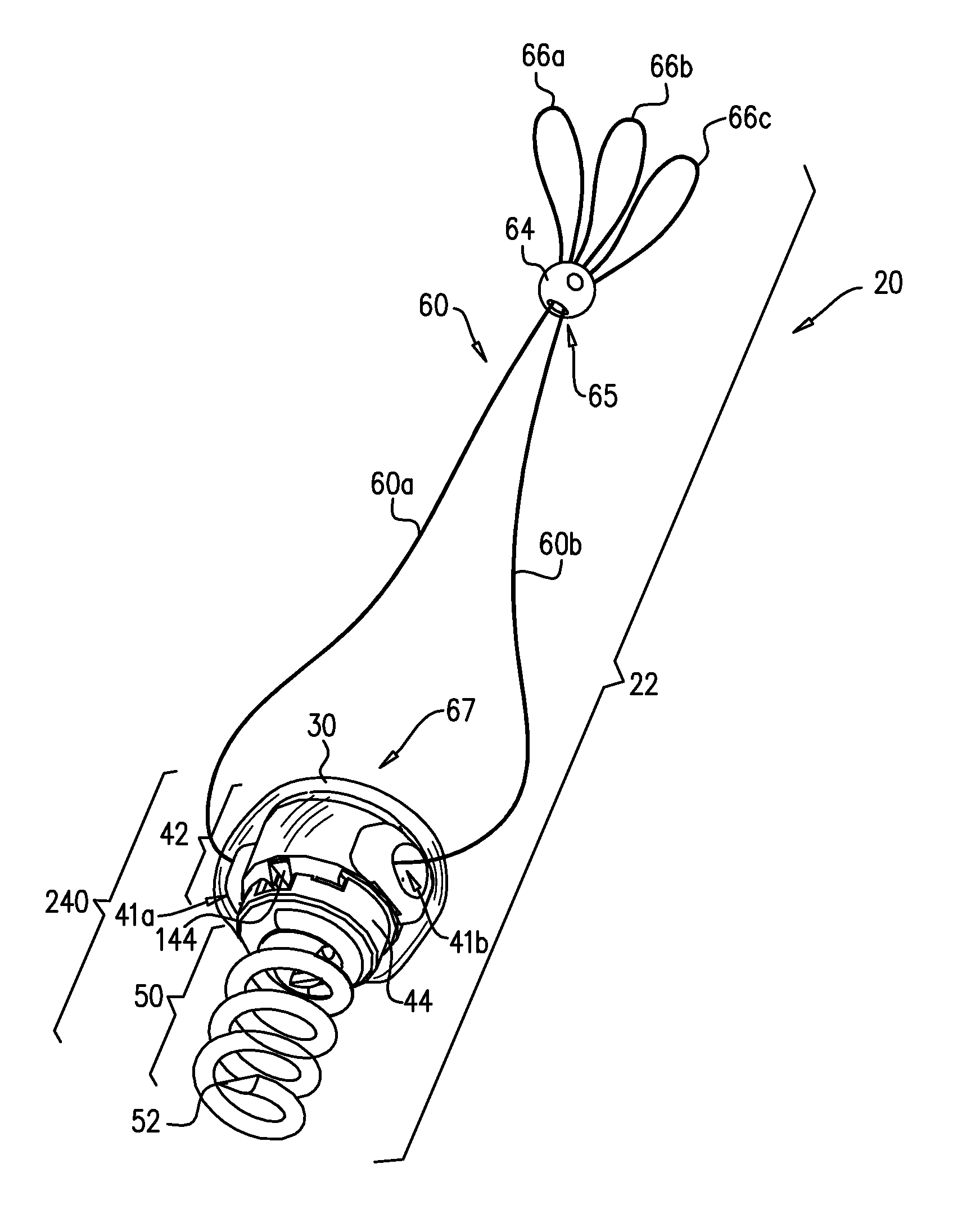 Adjustable artificial chordeae tendineae with suture loops