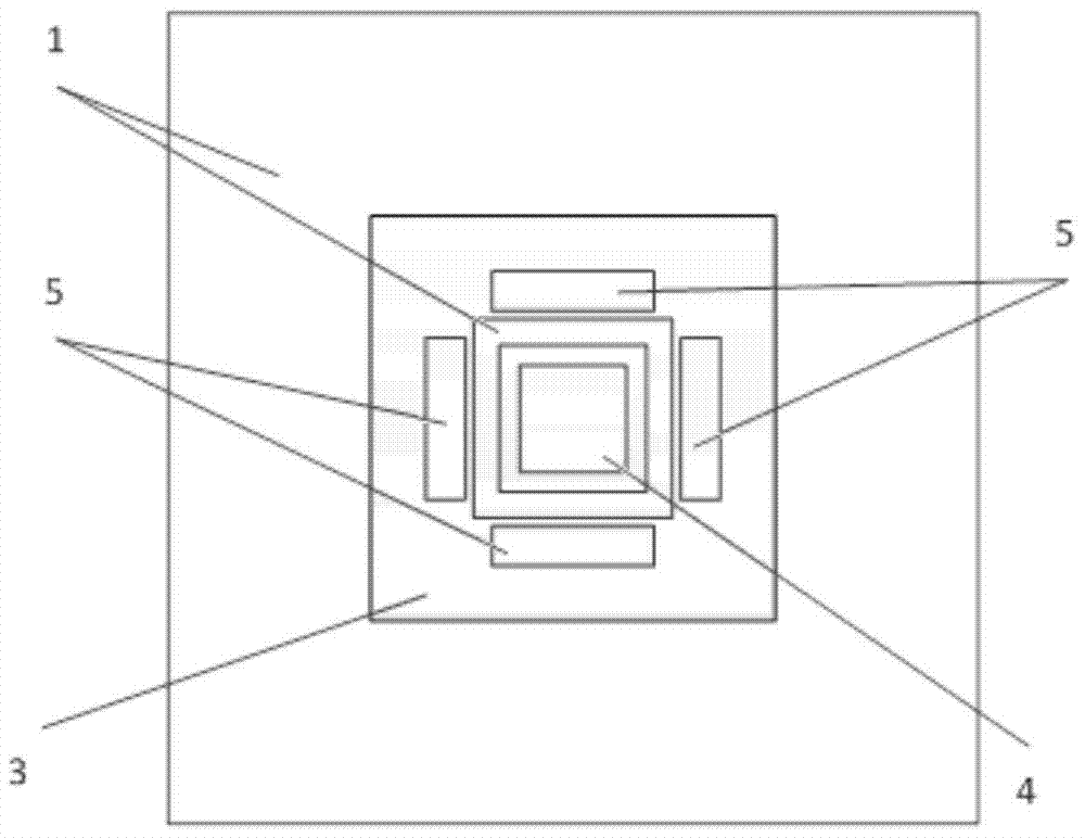 Two-dimensional thermal wind speed and direction sensor based on ceramic package and its manufacturing method