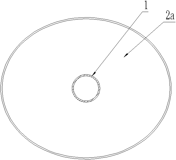 Vehicle exhaust muffler pasted with high temperature-resistant sound-absorbing layer and manufacturing method thereof