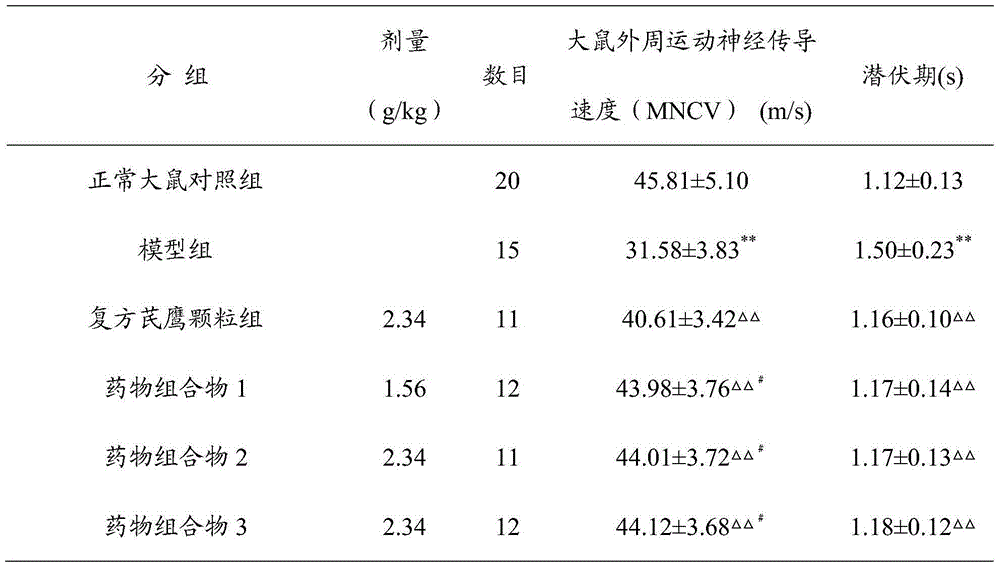 Traditional Chinese medicine composition for treating diabetic peripheral neuropathy and preparation method thereof