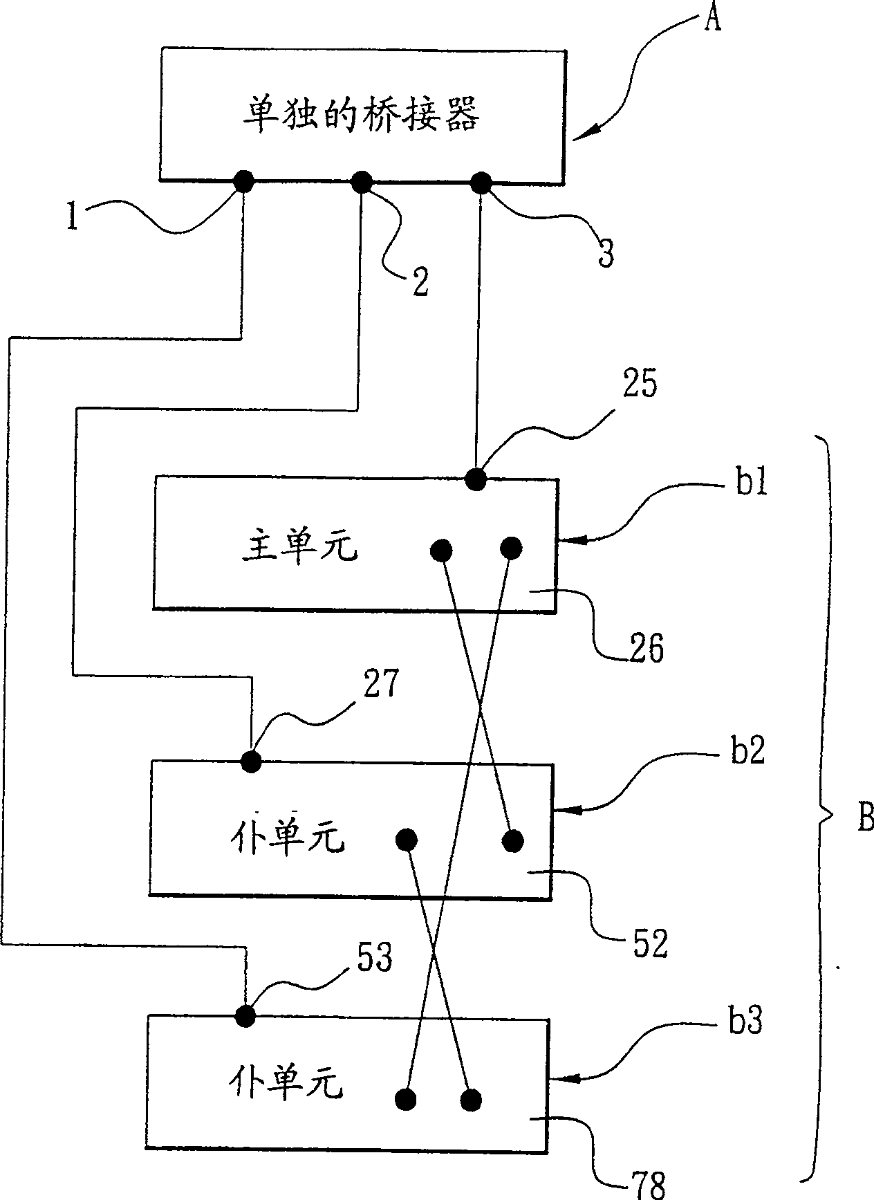 Method for processing each unit according to rapid expanded tree protocol in stack type network device