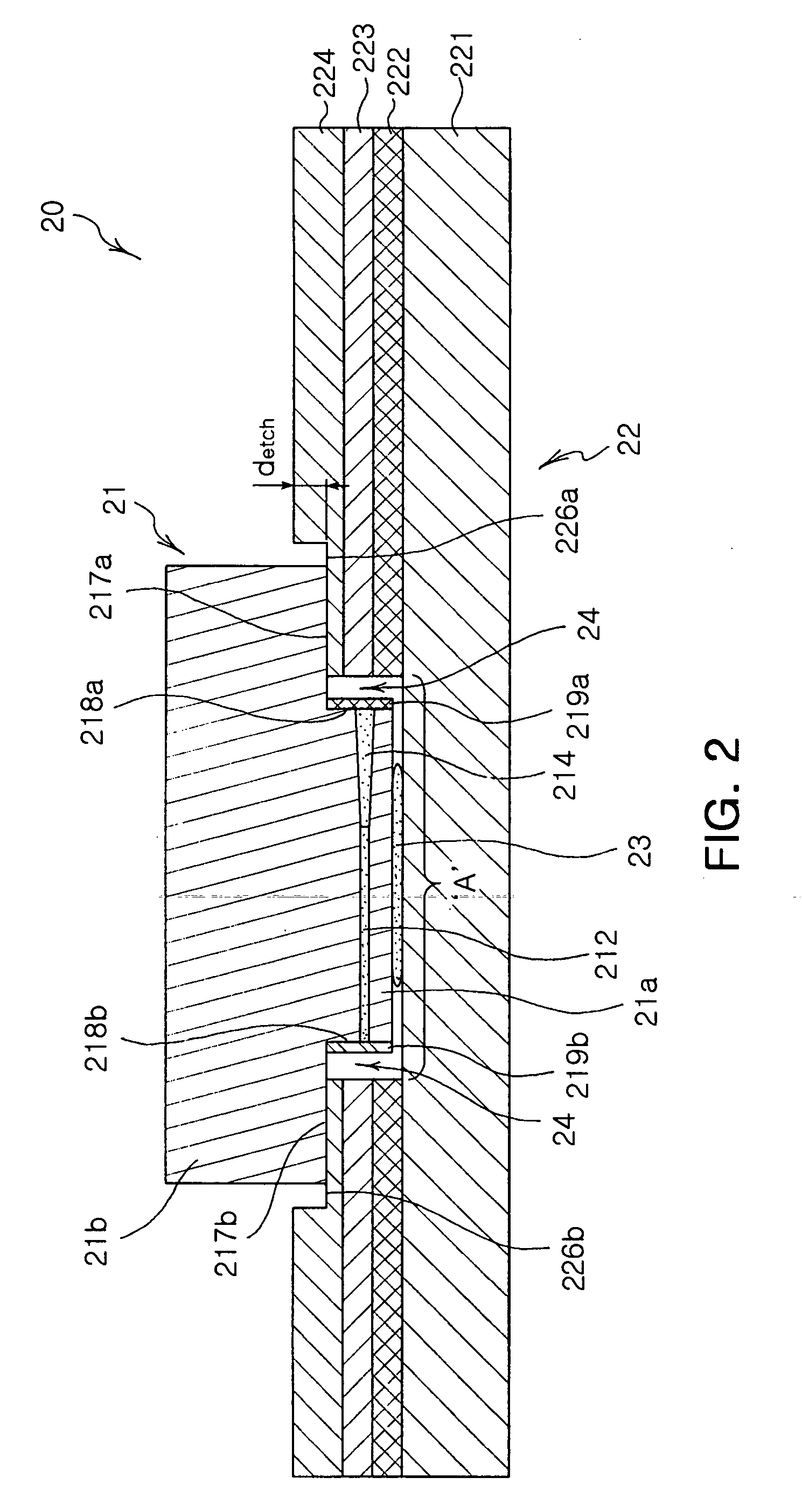 Hybrid type integrated optical device