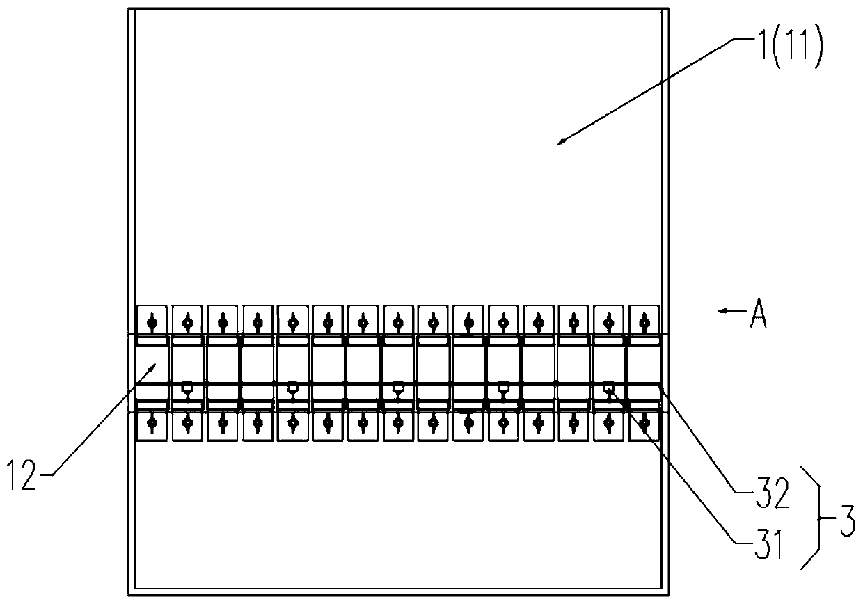 Test device and method for simulating shield to pass through bad formation hole to grout