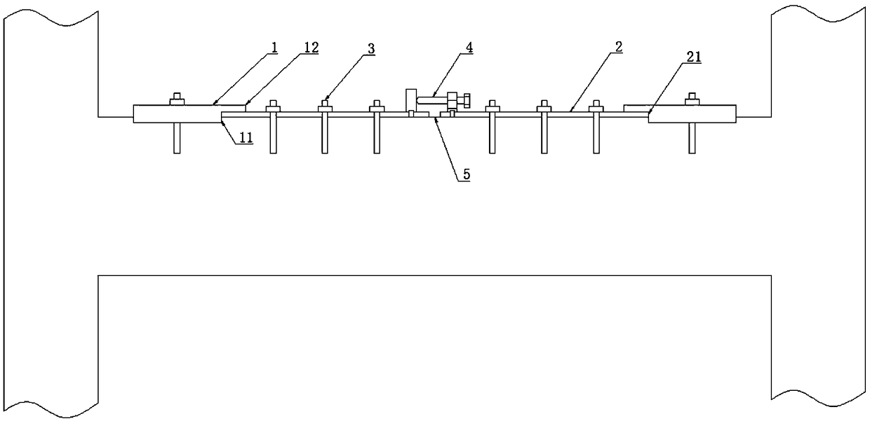 Reinforcement method of concrete beam span