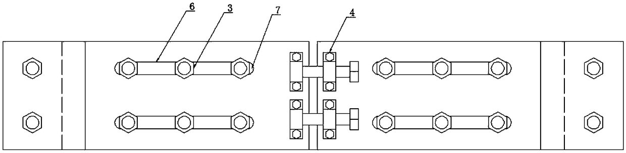 Reinforcement method of concrete beam span