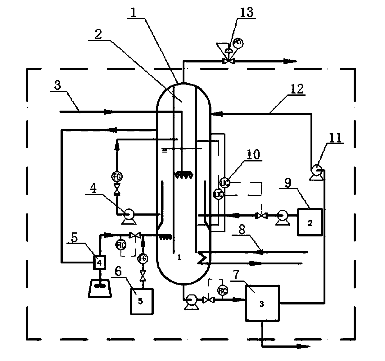 Natural gas desulphurization method and device in integrated type oil-gas field