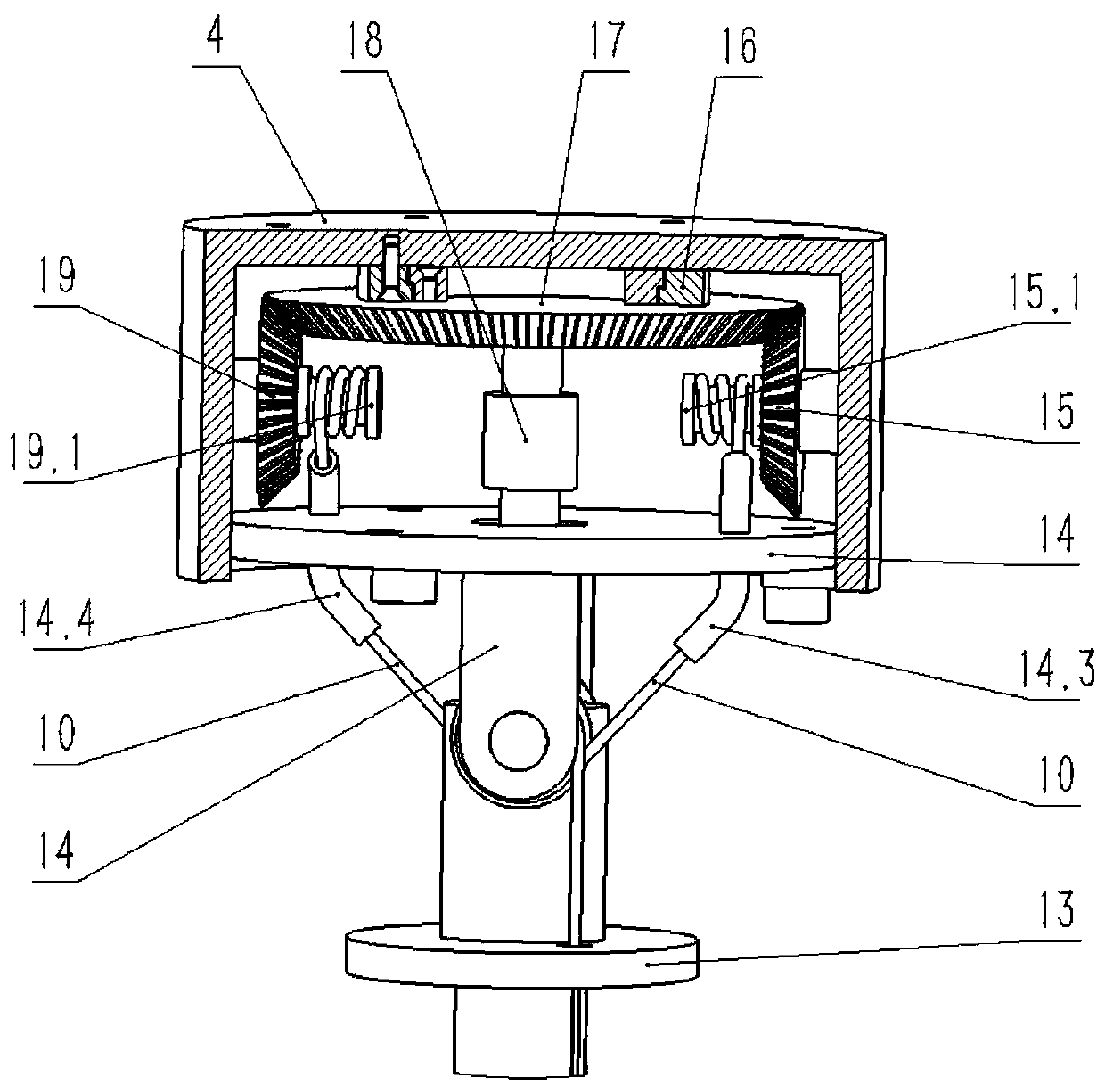 Rope-driven elephant trunk bionic robotic arm