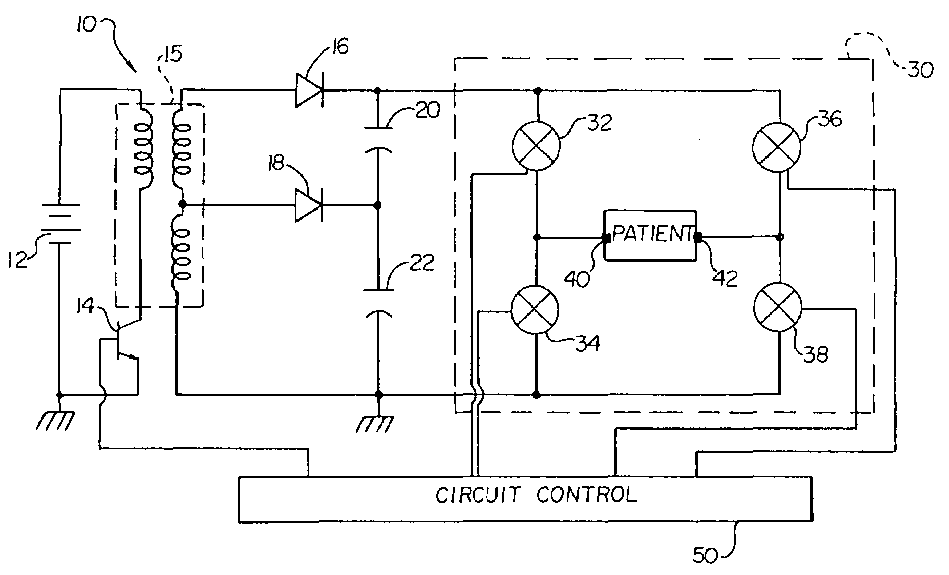 H-bridge with sensing circuit