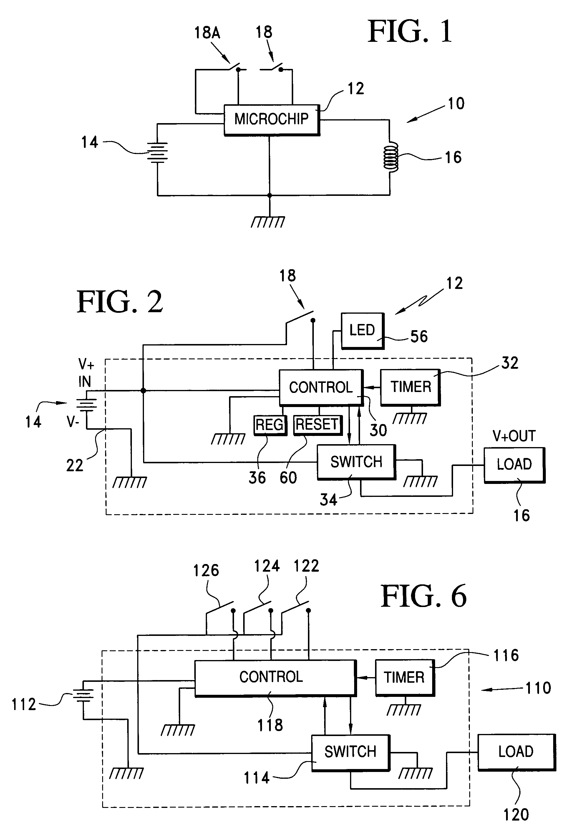 Intelligent switch for connecting power to a load