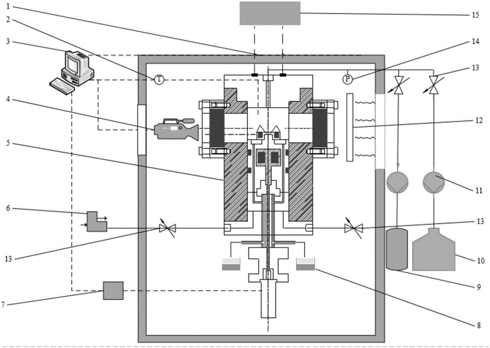 Sewage treatment method and device by means of hydrate method