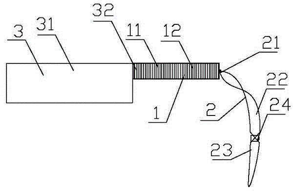 Safe bricklayer cleaver used for brick building