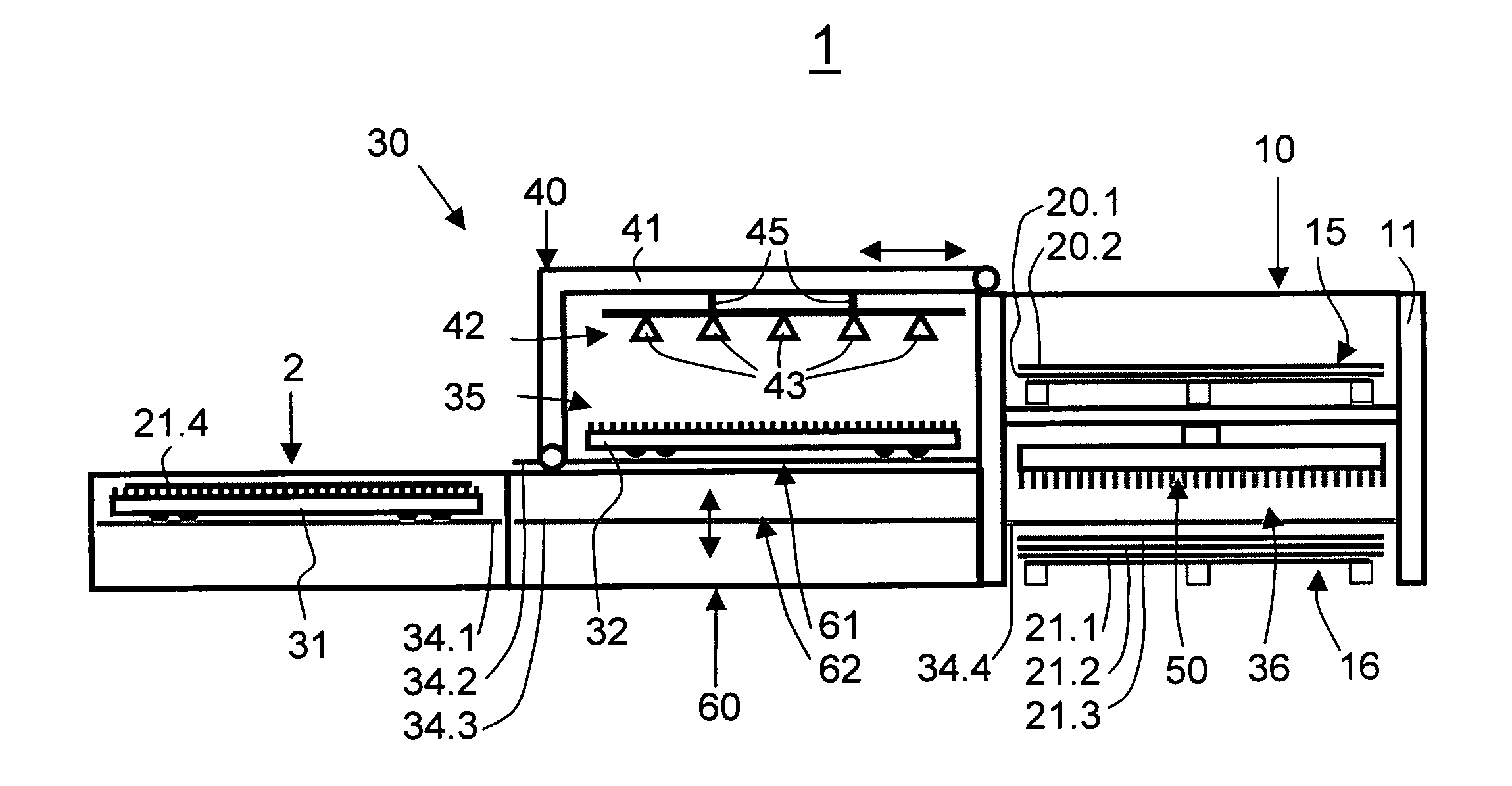 Device and method for loading and unloading a machining machine for machining boards