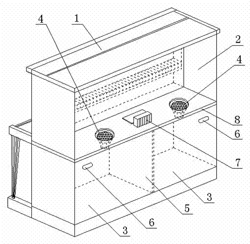 Digital sound production device of vertical piano