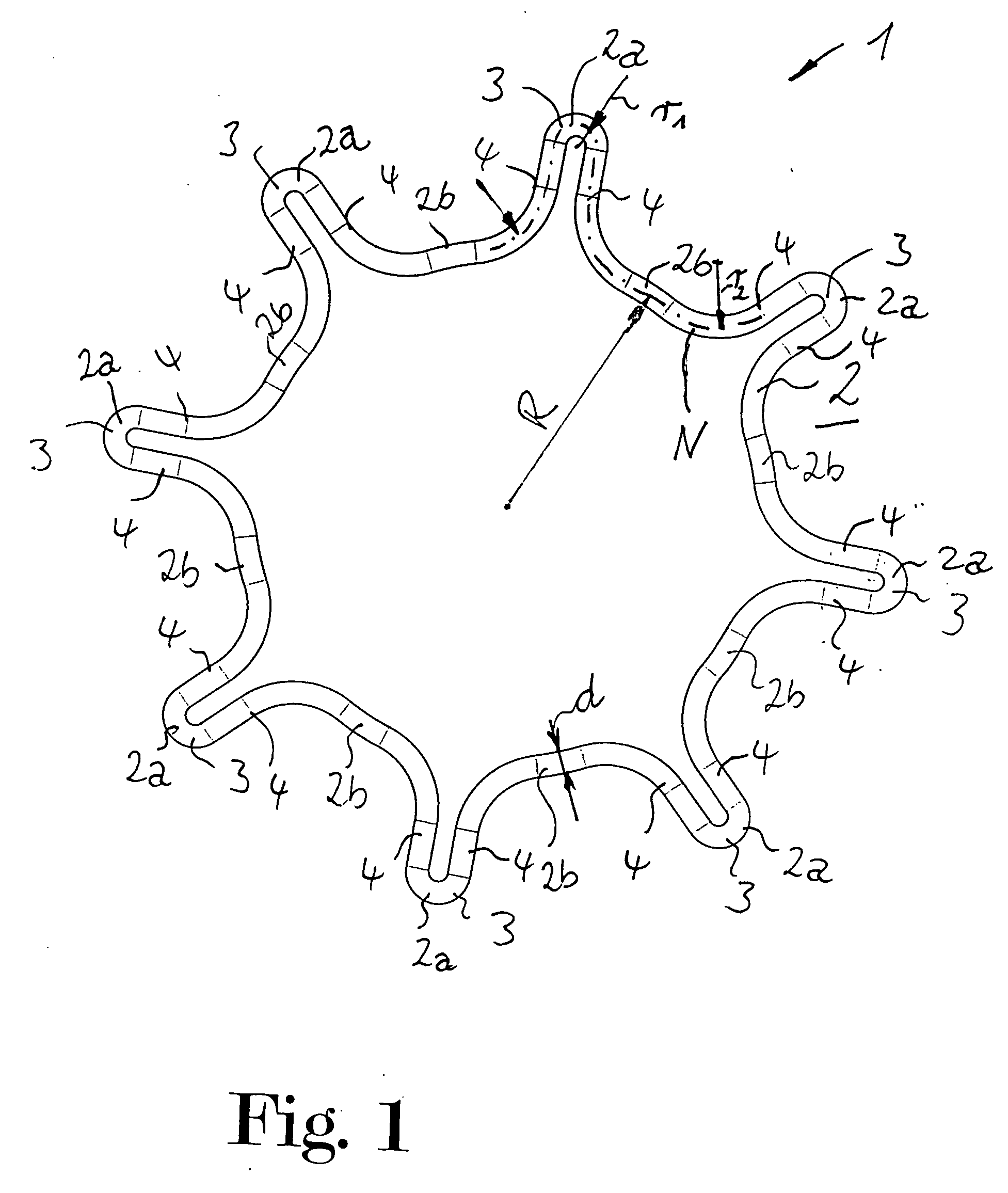 Assembly comprised of a brake disk with a hub