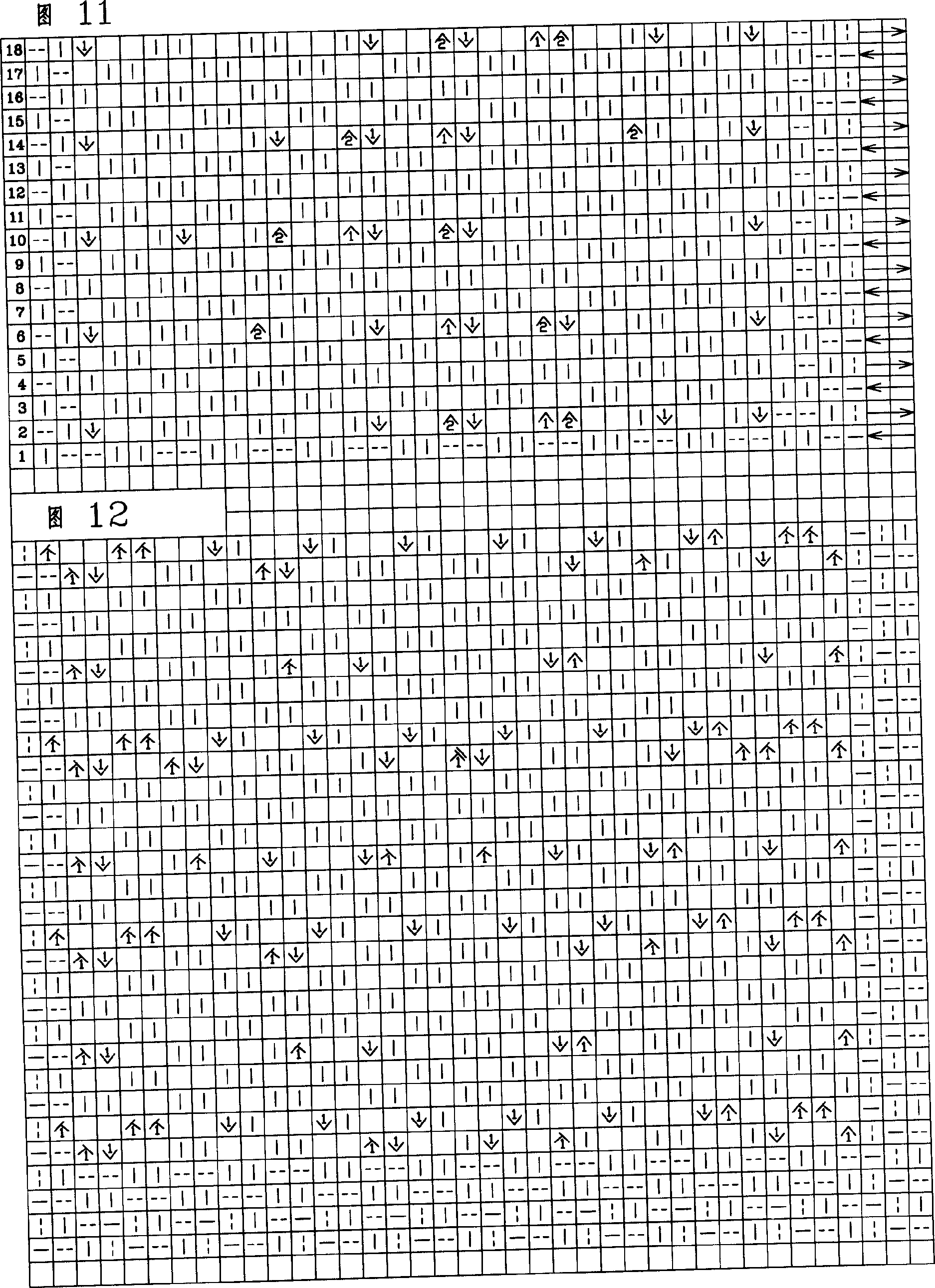 Method for braiding compound rib double-layer and double-side fabric by bar needles