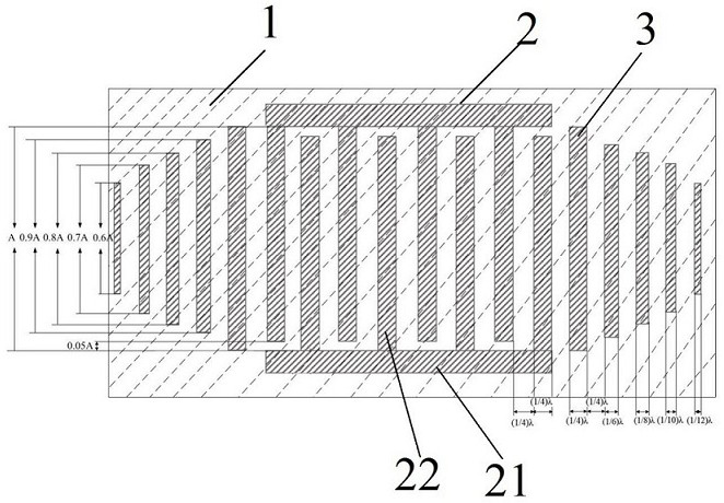 SAW device comprising mixed weighted reflecting grating and mixed weighted reflecting grating