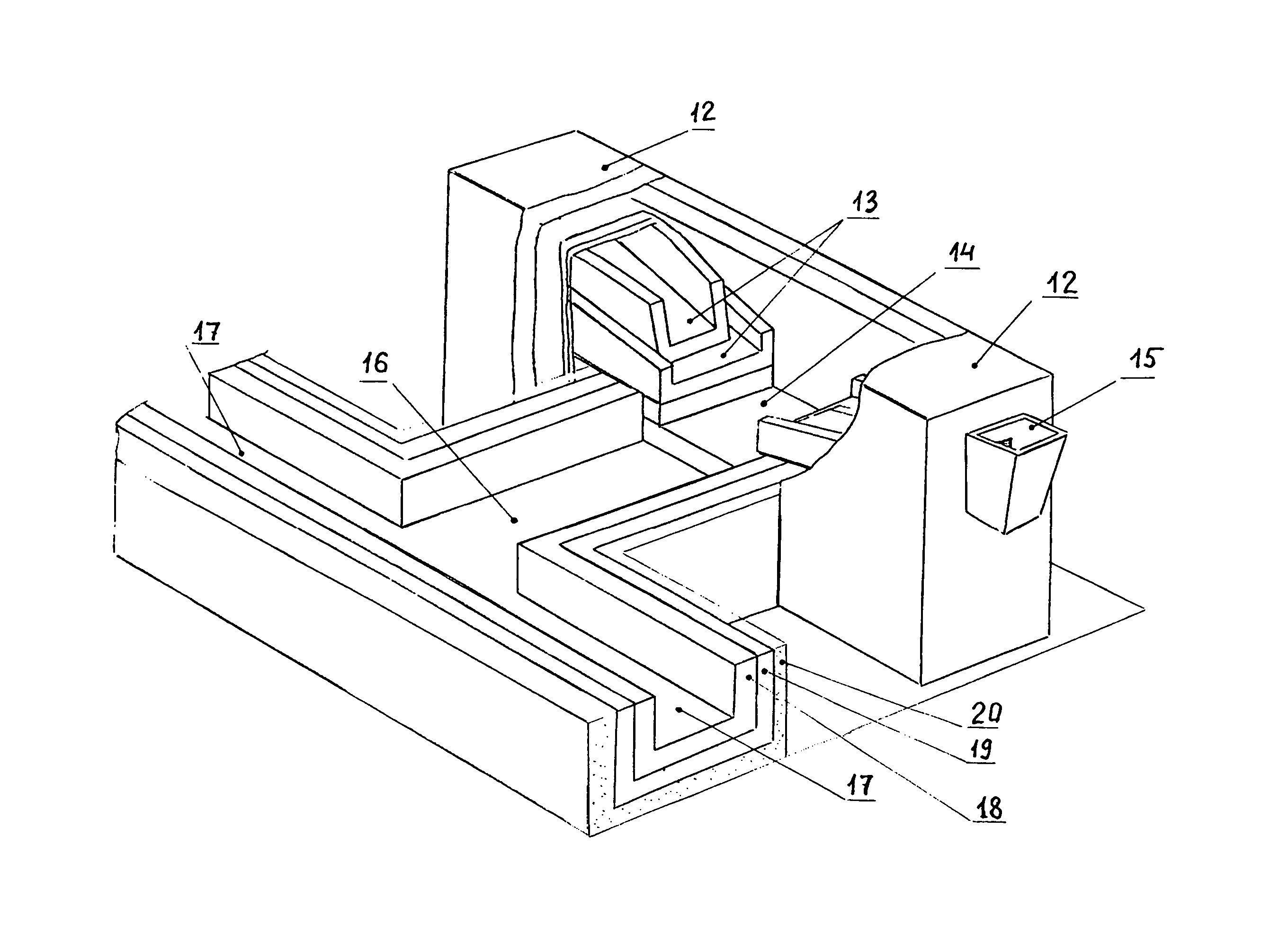 Ceramic bushing/s consisting local heating/s integrated in apparatus for manufacturing mineral/basalt fibers