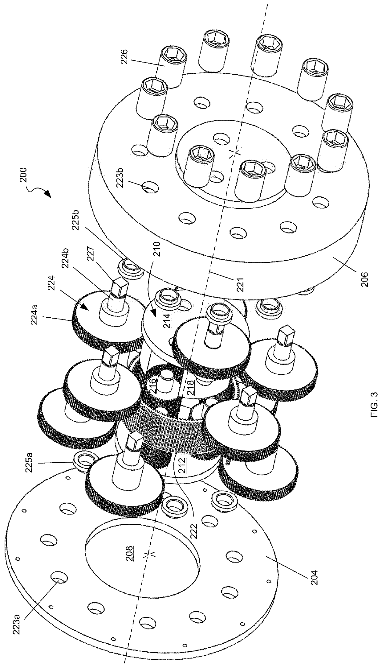 Apparatus for simultaneously applying torque to a plurality of jackbolts of a multi jackbolt tensioner
