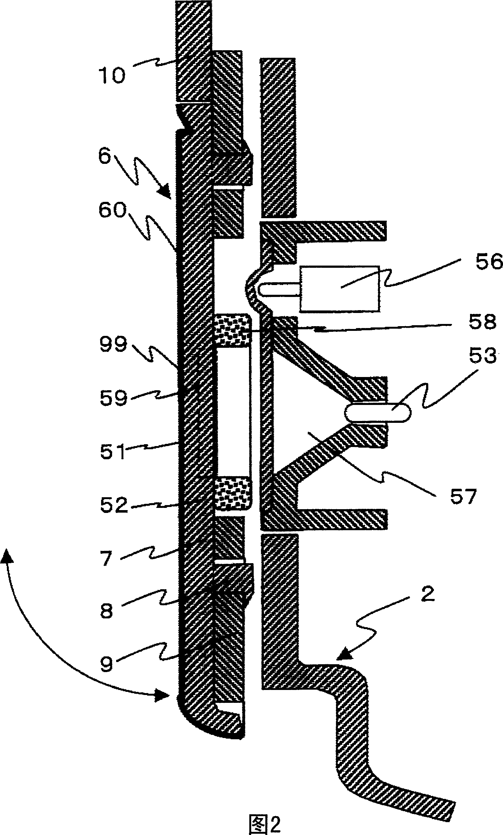 Display device and air conditioner used the same