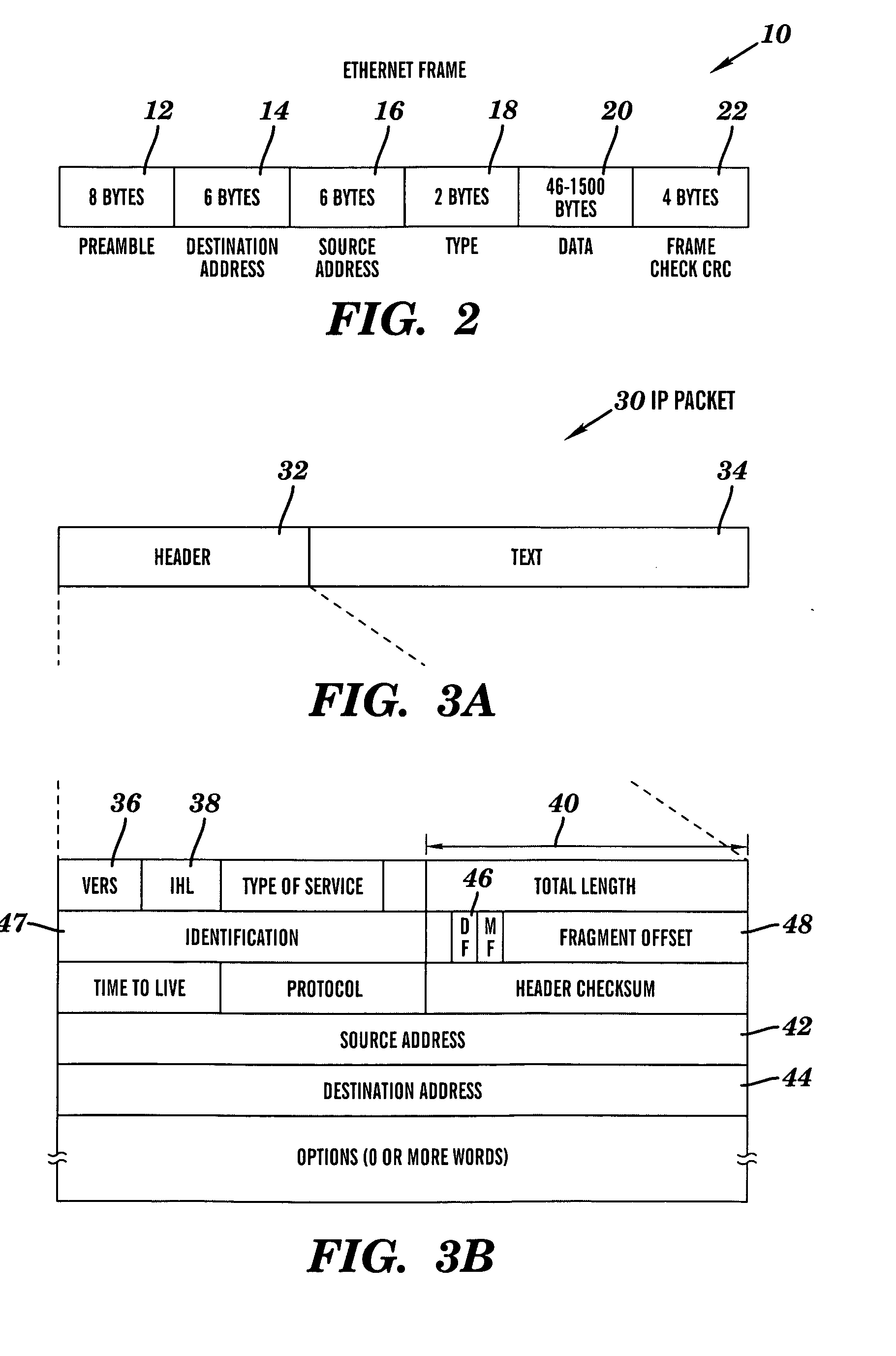 Method, system and computer processing an IP packet, routing a structured data carrier, preventing broadcast storms, load-balancing and converting a full broadcast IP packet