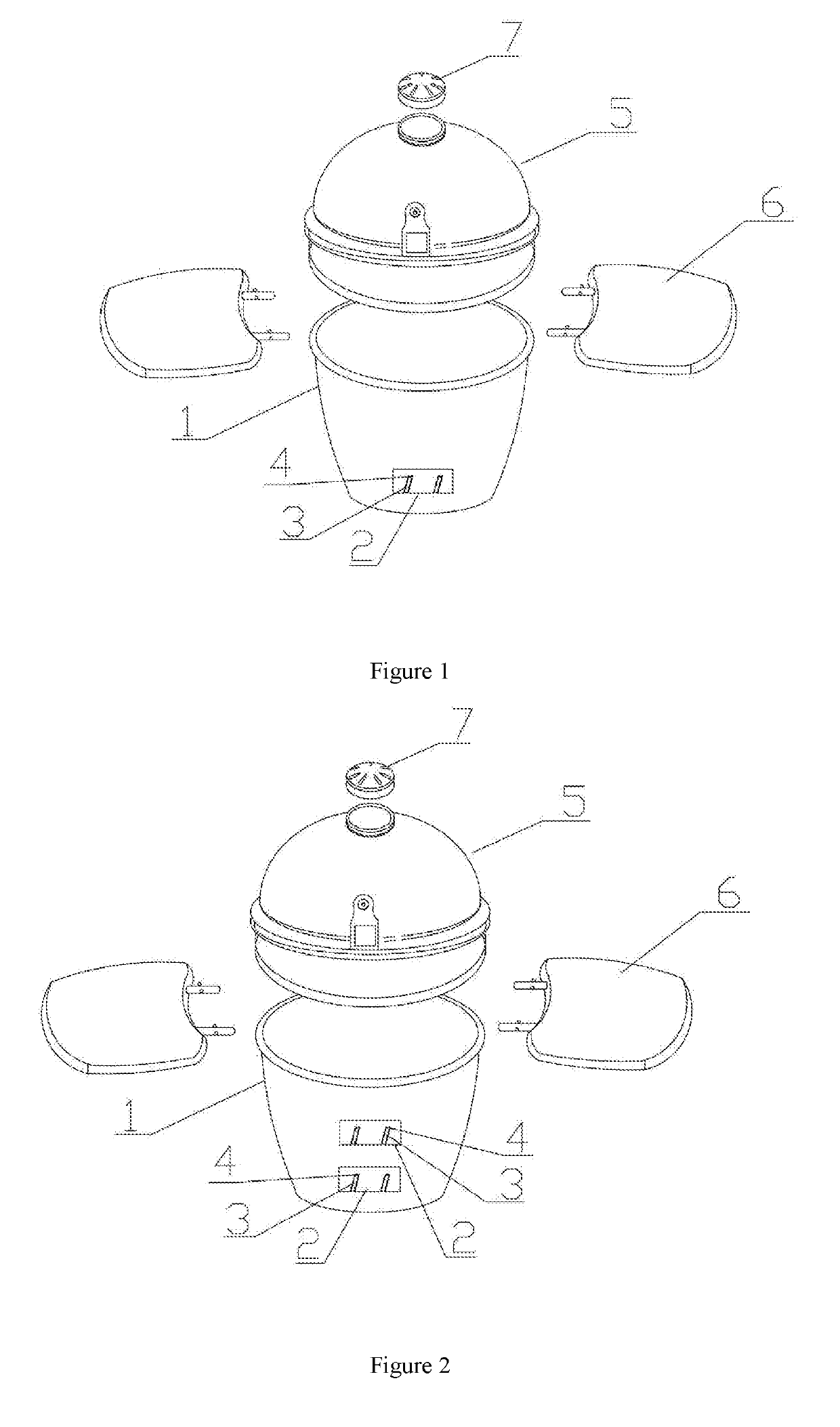 Ceramic Oven and Installation Method of Insert on Oven Body thereof