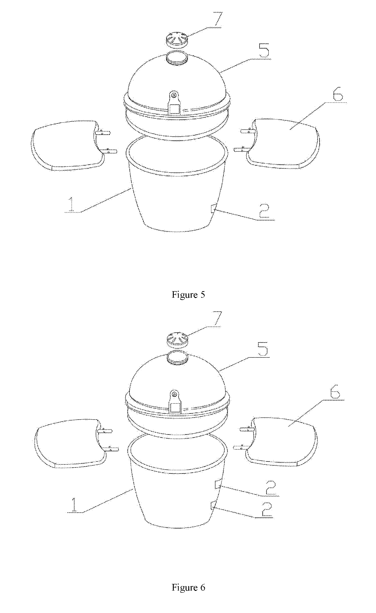 Ceramic Oven and Installation Method of Insert on Oven Body thereof