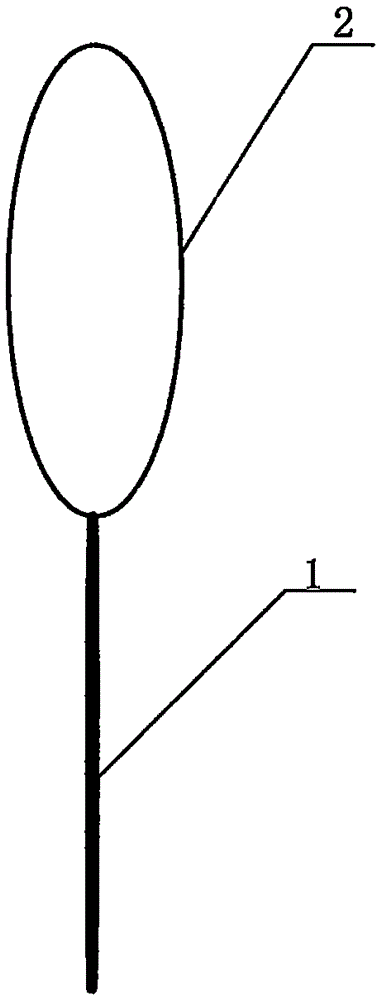 Disposable warm moxibustion needle based on self-heating material