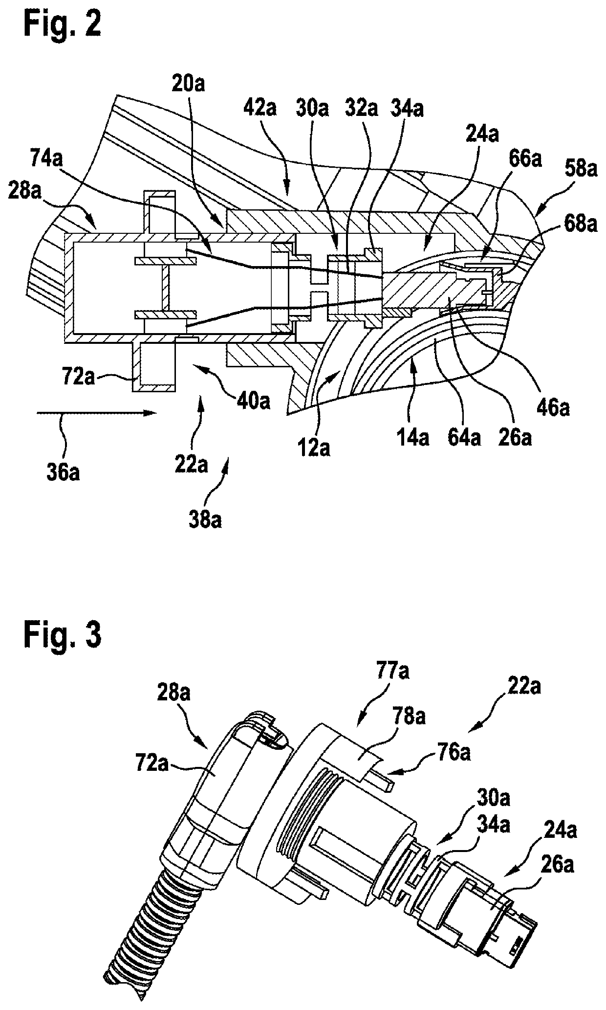 Steering Device having a Connector Unit for Making Electrical Contact with a Steering Sensor Unit