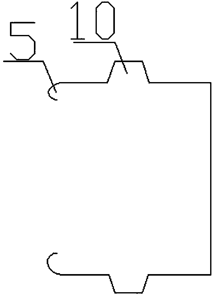 Crimp type connector