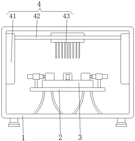 A bearing steel ball equalizing device