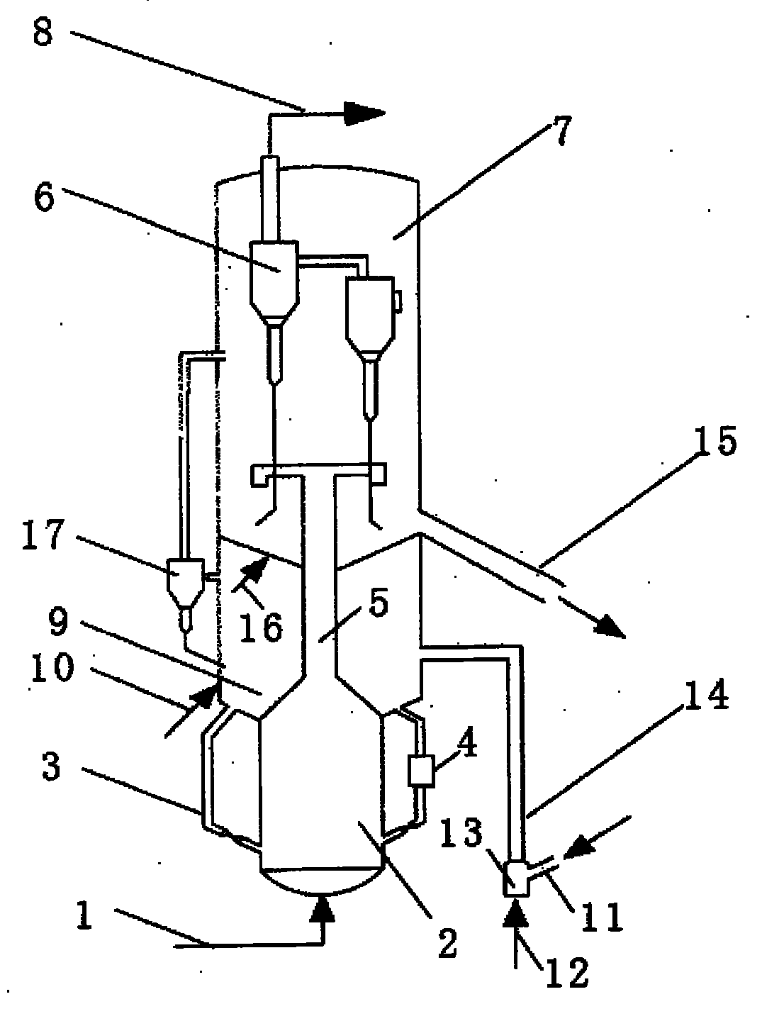 Method for increasing production of low-carbon olefins