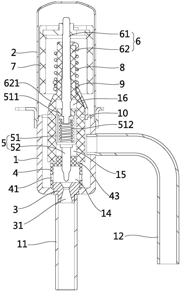 An electronic expansion valve