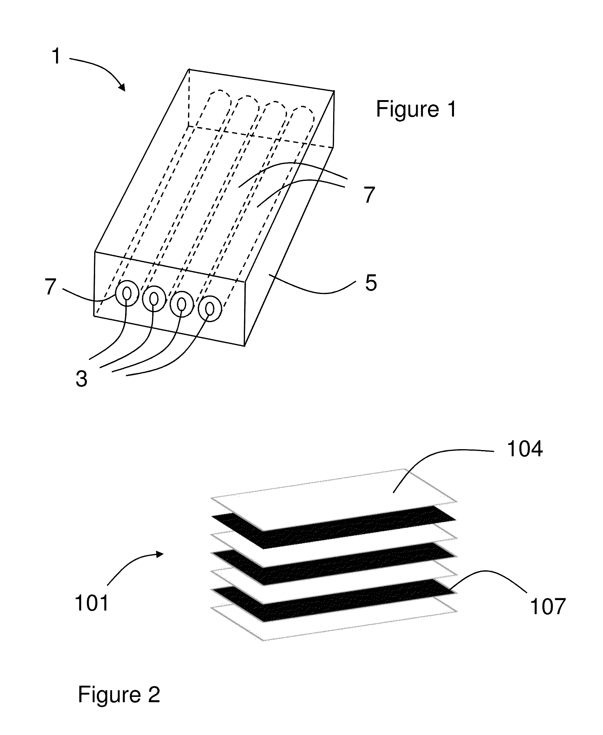 Composite material suitable for a morphing skin