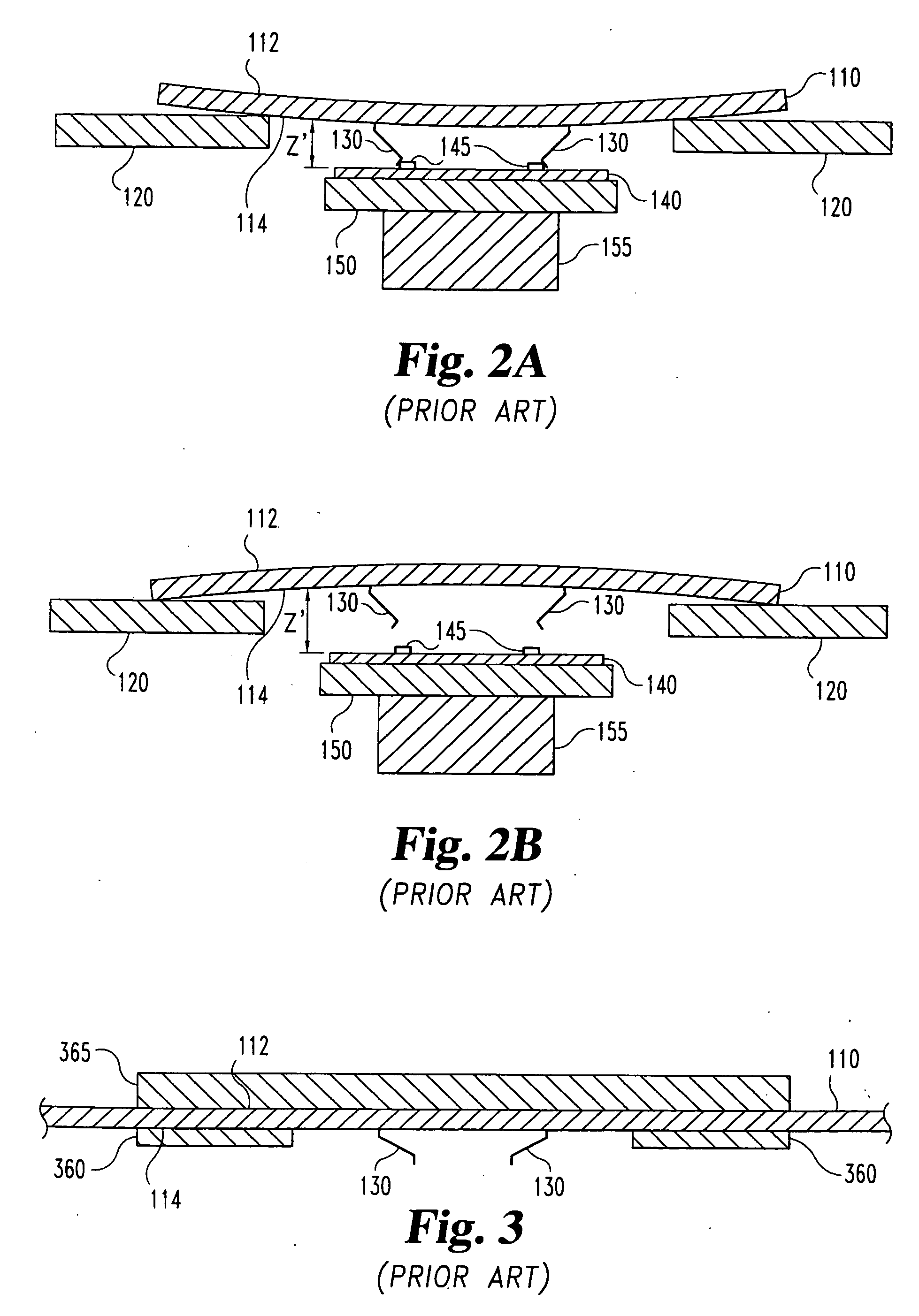 Method and system for compensating thermally induced motion of probe cards