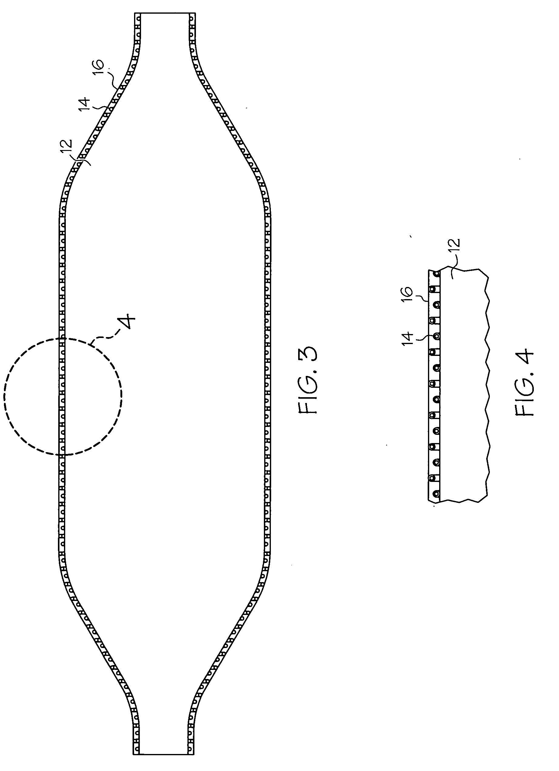 Artificial silk reinforcement of PTCA balloon