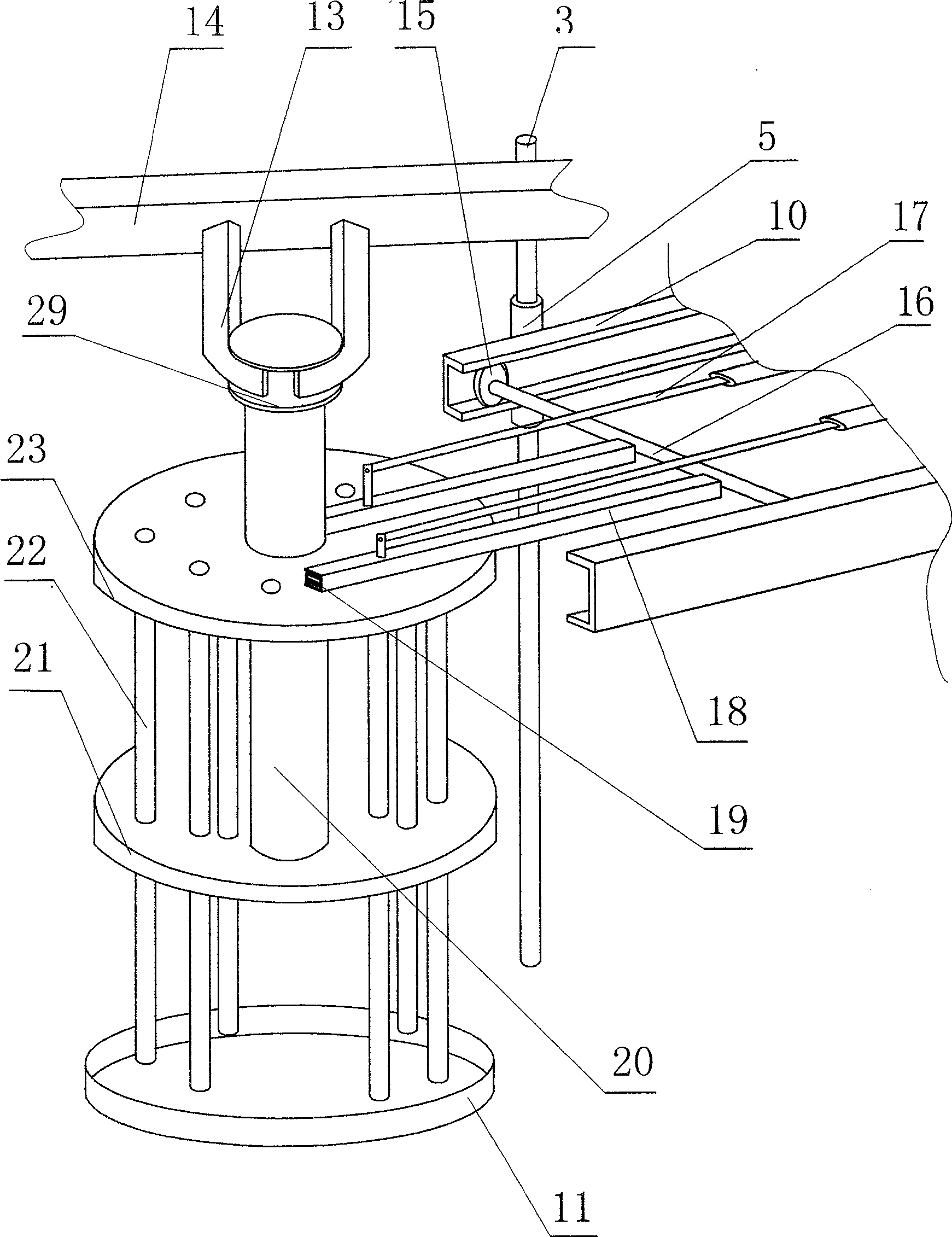 Full automatic technique of graded deferrization, and equipment