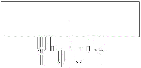 Foot-suspended doll template for psychological rehabilitation training