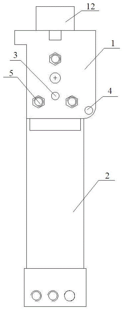 Machining method and special hinged tool post for ultra-long and deep vertical turning