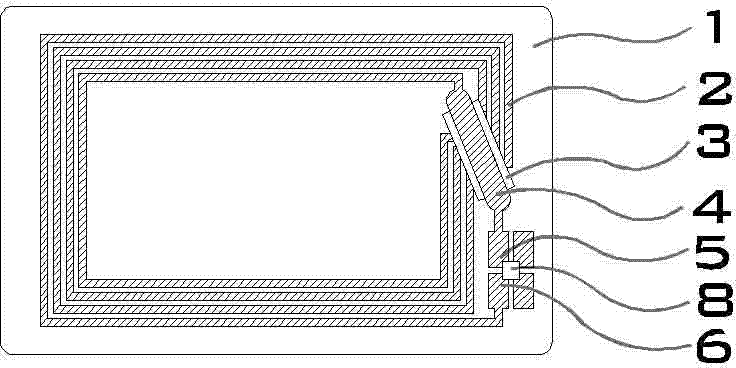 Mobile phone protecting membrane