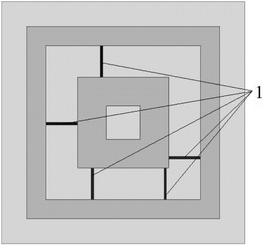 Radio frequency switch-based electric scanning plane reflective array antenna unit