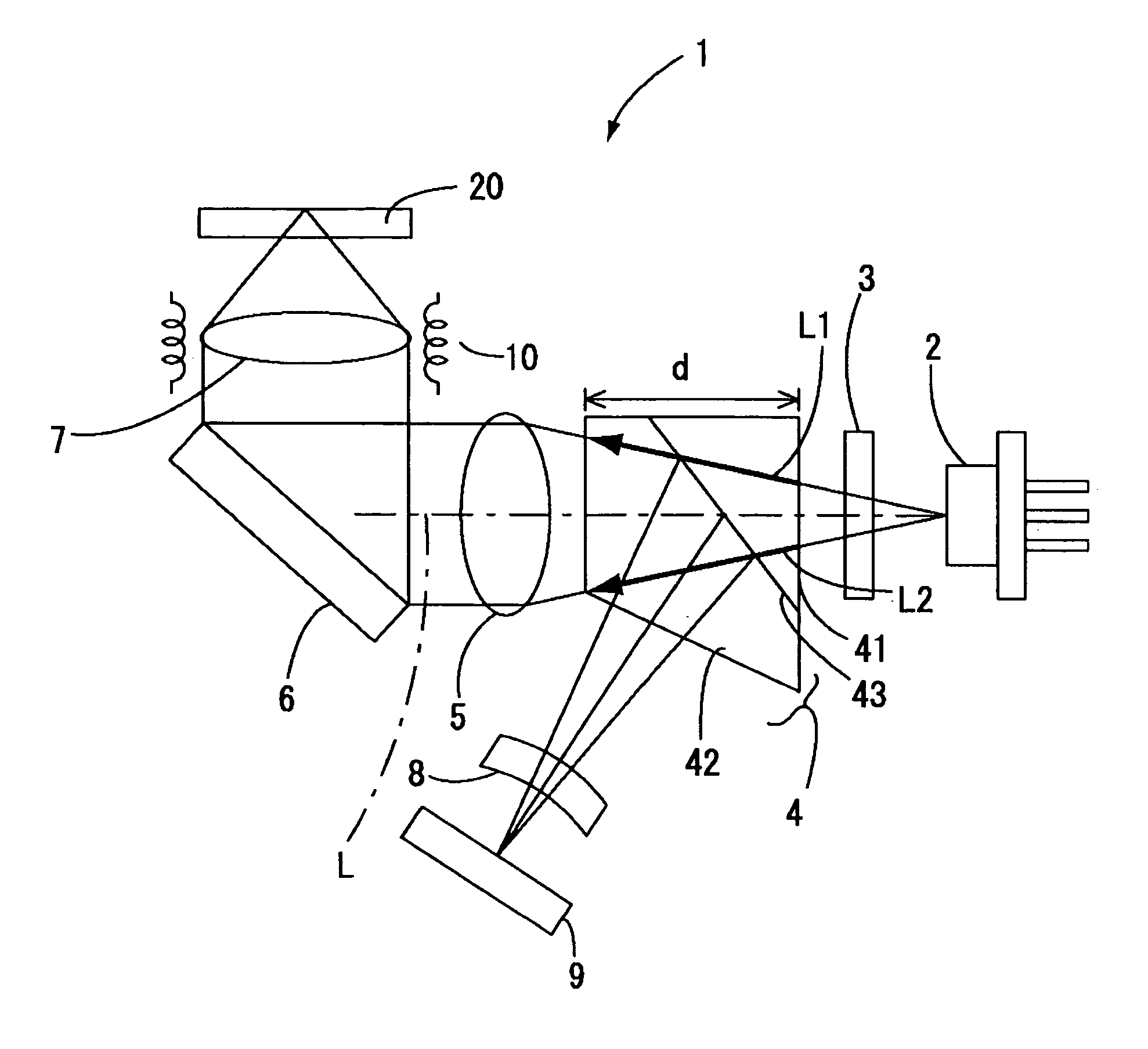 Optical head apparatus