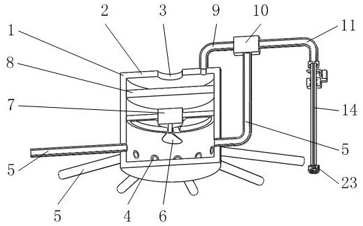 Dustproof equipment for mine area environment treatment