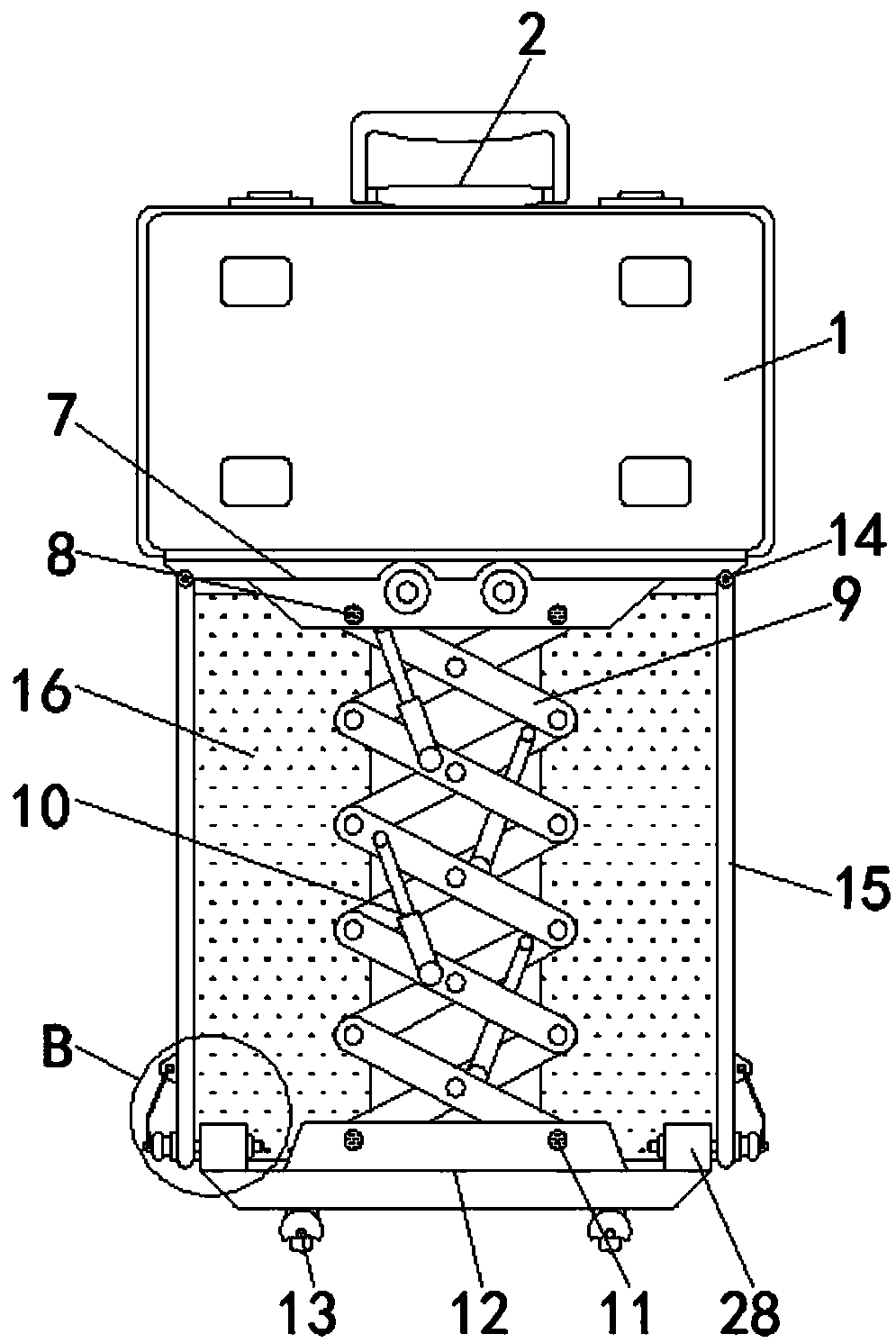 Intelligent fault monitoring device for power transmission and transformation