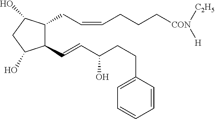 Fixed dose combination of bimatoprost and brimonidine