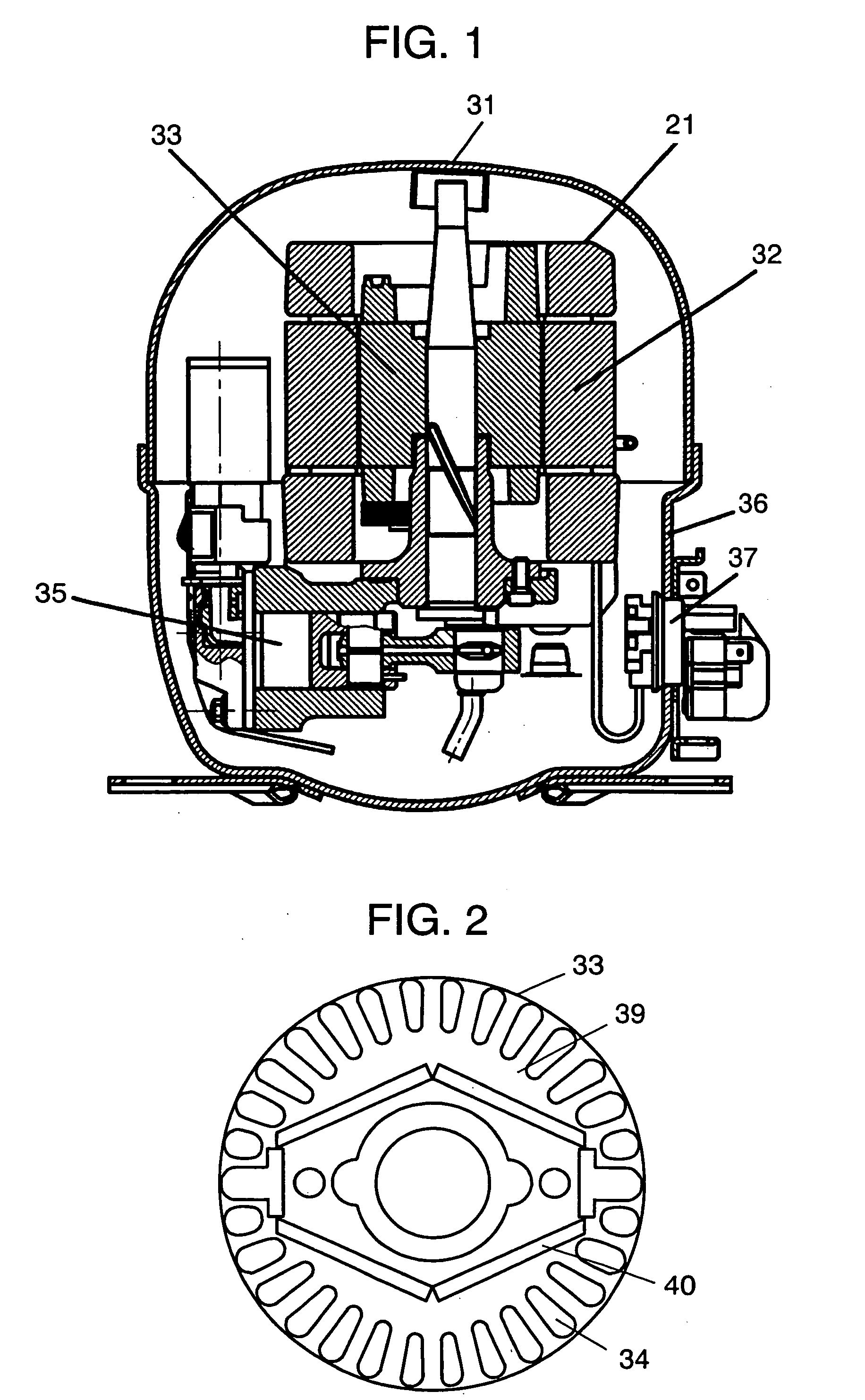 Synchronous induction motor and electric hermetic compressor using the same