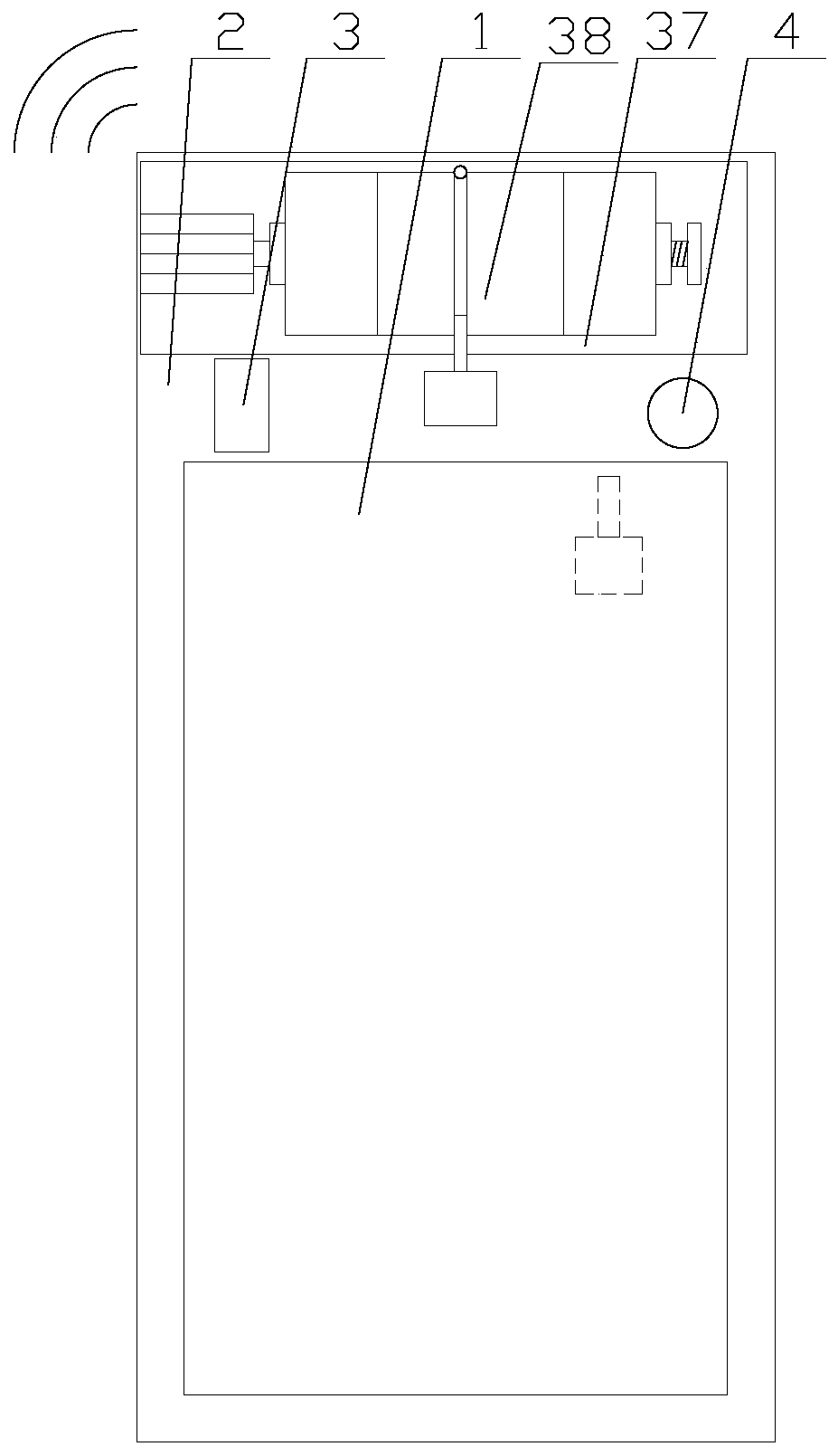 A security device with alarm and drive functions based on the Internet of Things